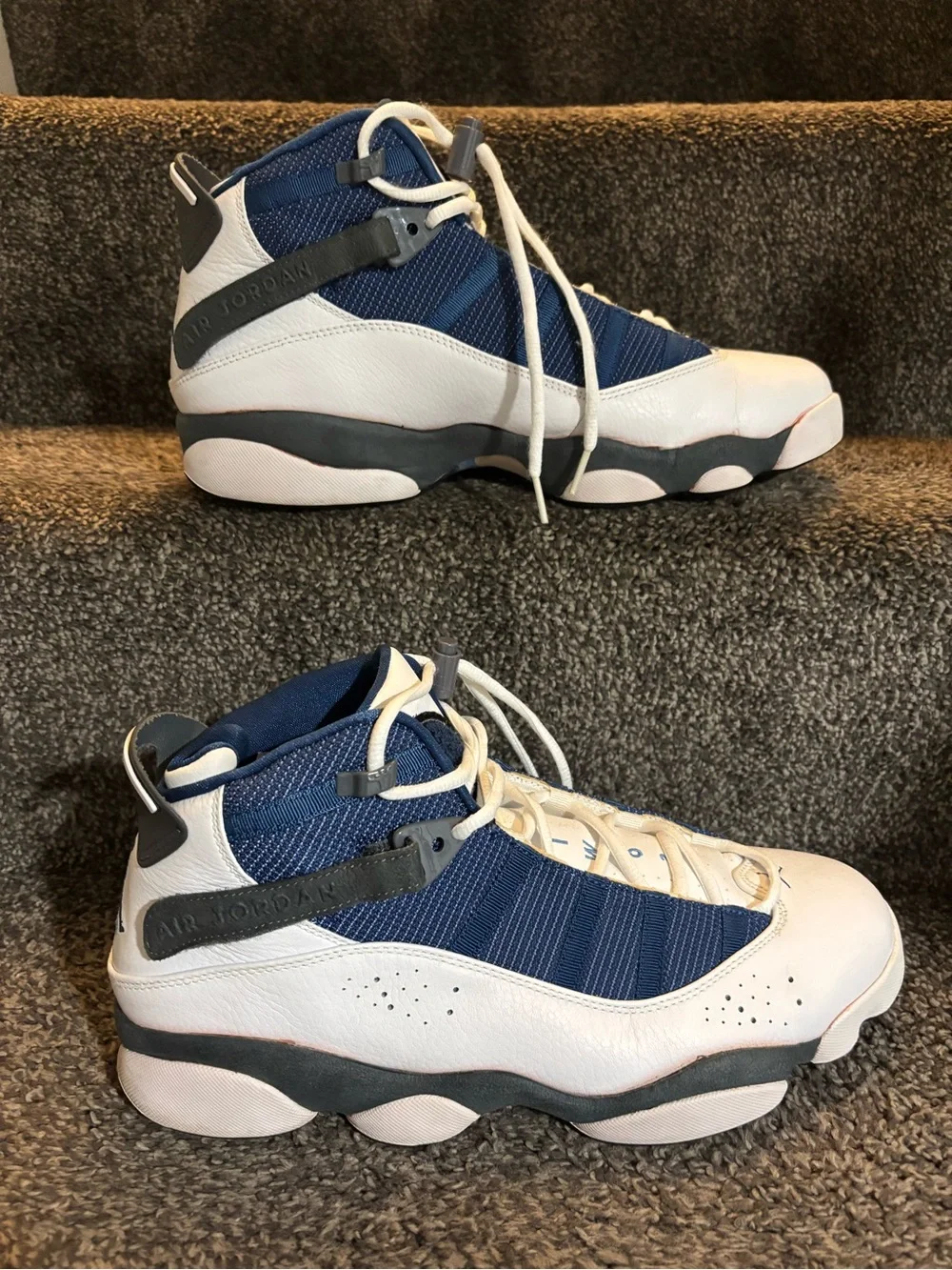 Jordan Sneakers 6 Rings Flint Mens Size 12 excellent condition authentic